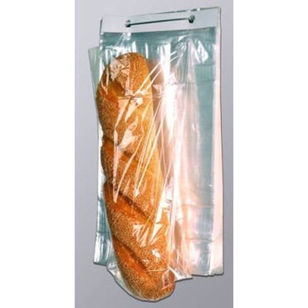 LK PACKAGING Co Extruded Bottom Gusset Poly Bags On Wicket Dispenser, 9"W x 13"L, 80 Mil, Clear, 1000/Pack P8F0913+4BGW